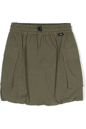 Aspesi Elasticated-waistband cargo skirt