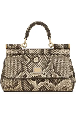 Dolce & Gabbana Small Sicily leather tote bag
