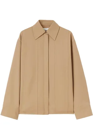 Jil Sander Pointed-collar wool shirt