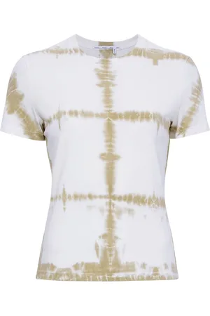Proenza Schouler Tie-dye print cotton-blend t-shirt