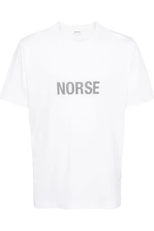 Norse projects Logo-print cotton T-shirt