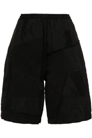 Comme des Garçons Ripped panelled shorts
