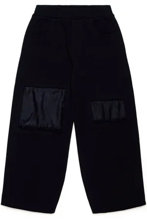 Maison Margiela Numbers-motif cotton trousers