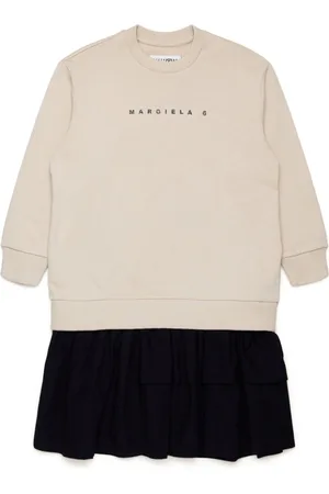 Maison Margiela Logo-print cotton dress
