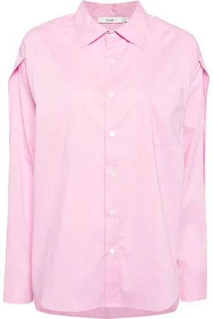 B+AB Cut-out poplin shirt