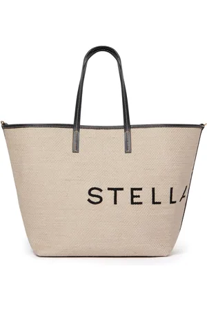 Stella McCartney Jacquard-logo tote bag