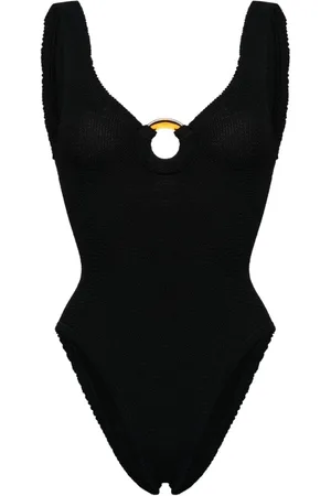 Hunza G Celine shirred swimsuit