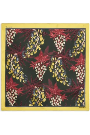 Etro Floral-print silk pocket square