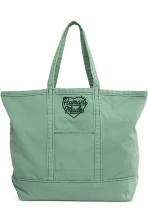 HUMAN MADE Garment Dyed cotton tote bag