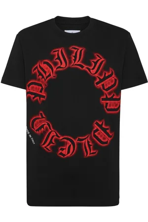 Philipp Plein Gothic Plein cotton T-shirt