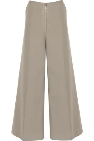 Totême Cotton wide-leg trousers