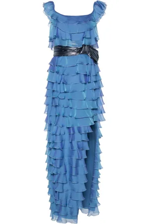 GEMY MAALOUF Off-shoulder ruffled gown