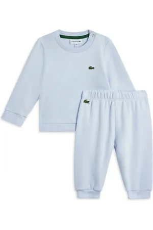 Lacoste Logo-appliqué cotton tracksuit set