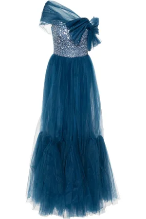 GEMY MAALOUF Off-shoulder tulle dress
