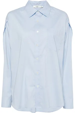 B+AB Cut-out poplin shirt