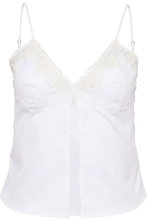 FLEUR DU MAL Poplin camisole top