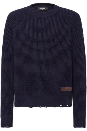 Dsquared2 Logo-patch knitted jumper