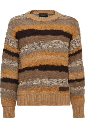 Dsquared2 Striped wool jumper