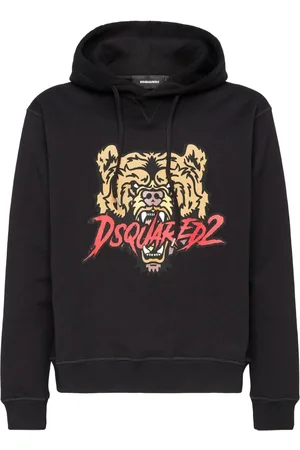 Dsquared2 Logo-print cotton hoodie