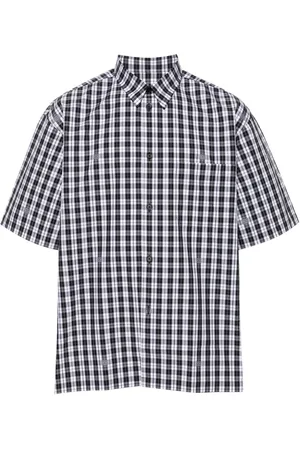 Givenchy 4G checked cotton shirt