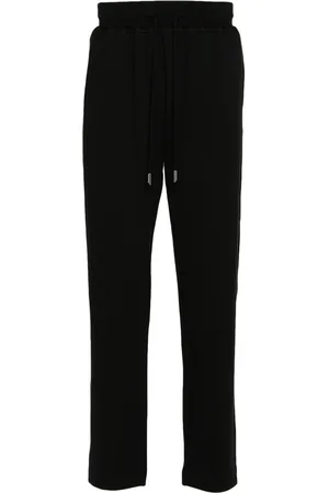 Kiton Cotton tapered track pants