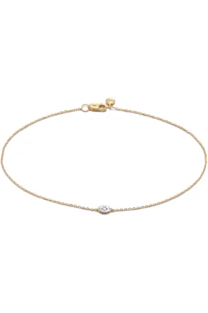 Monica Vinader 14kt recycled yellow diamond bracelet