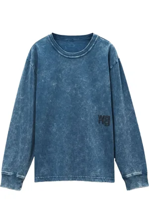 Alexander Wang Puff logo-appliqué cotton T-shirt