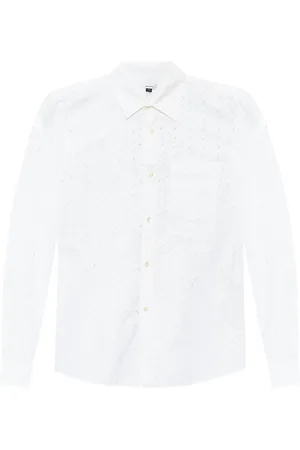 Eytys Otis perforated cotton shirt