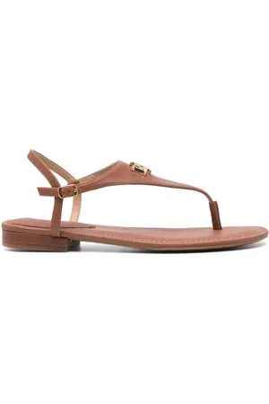 Ralph Lauren Ellington leather sandals
