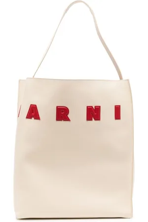 Marni Small Museo leather tote bag