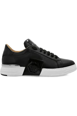 Philipp Plein Logo-appliqué lace-up sneakers