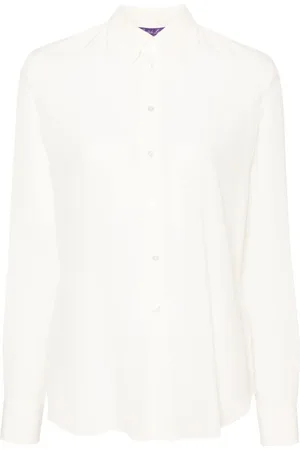 Ralph Lauren Hailey mulberry silk shirt
