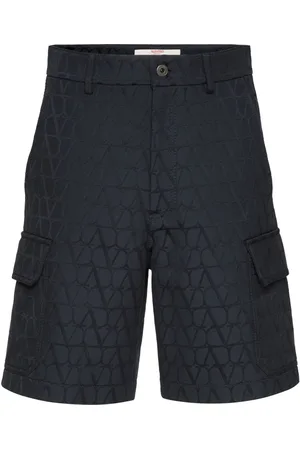 VALENTINO GARAVANI Toile Iconographe cotton shorts