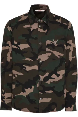 VALENTINO GARAVANI Camouflage-pattern cotton jacket