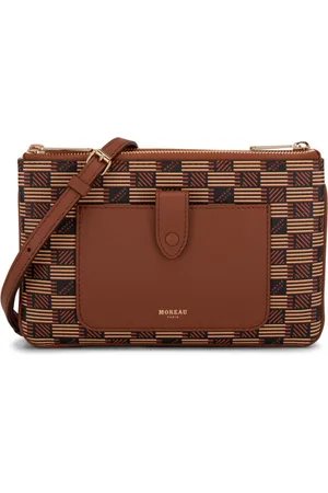 MOREAU Double pouch crossbody bag