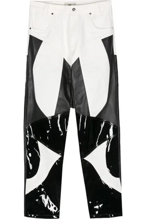Kennel & Schmenger Colour-block tapered trousers