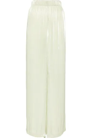 Simkhai Georgette straight-leg trousers