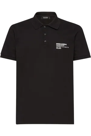 Dsquared2 Logo-print cotton polo shirt