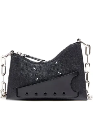 Maison Margiela Micro Snatched leather shoulder bag
