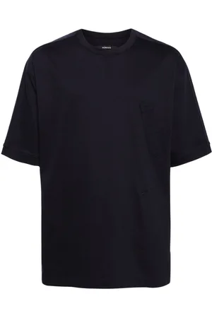SONGZIO Logo-embroidered cotton T-shirt