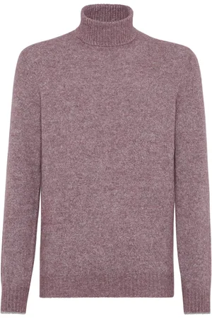 Brunello Cucinelli Roll-neck mélange jumper