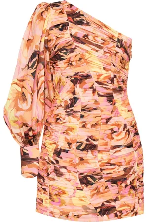 Acler One shoulder mini dress