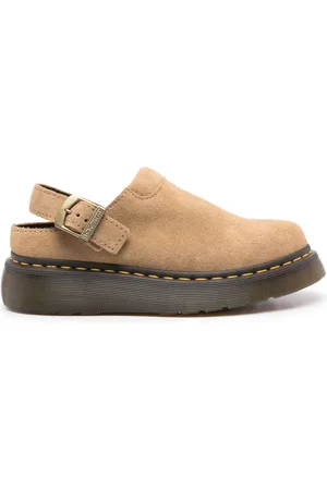 Dr. Martens Laketen suede flatform mules