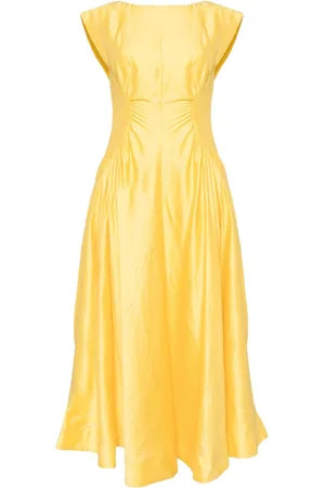 Acler Emery draped midi dress