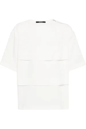 SONGZIO Layered drop-shoulder T-shirt