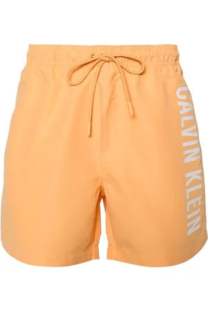 Calvin Klein Logo-print swim shorts