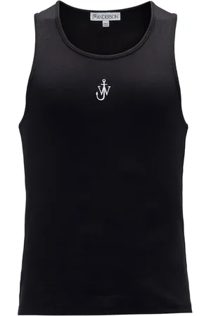 J.W.Anderson Anchor logo-embroidered tank top
