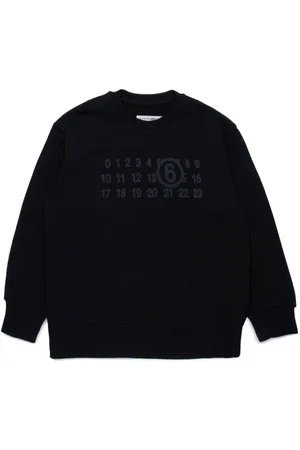 Maison Margiela Logo-print cotton sweatshirt