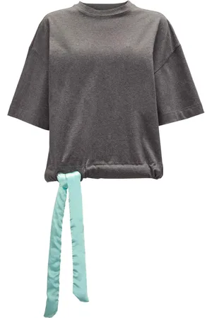 J.W.Anderson Strap-detail cropped T-shirt