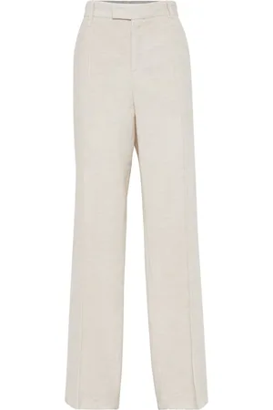 Brunello Cucinelli Straight-leg corduroy trousers
